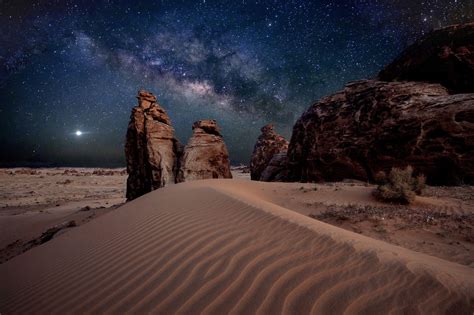 Desert Milky Way Wallpapers Top Free Desert Milky Way Backgrounds