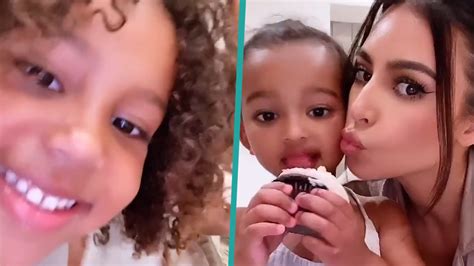kim kardashian s son saint crashes mommy daughter moment with chicago access