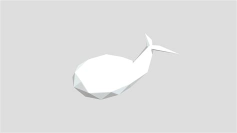 whale 3d model by carolineco [f89c2f9] sketchfab