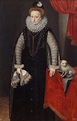 Portraite of Sybylle of Julich-Cleves-Berg, by Lucas van Valckenborch ...