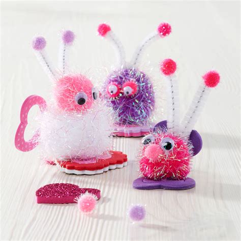 Valentines Day Pom Pom Critters Projects Michaels