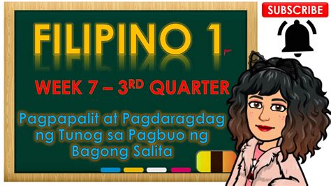 Q3 Grade 1 FILIPINO Week 7 YouTube