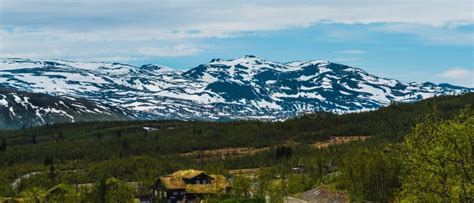 Jotunheimen National Park In Norway Lake View Stock Photo Image Of