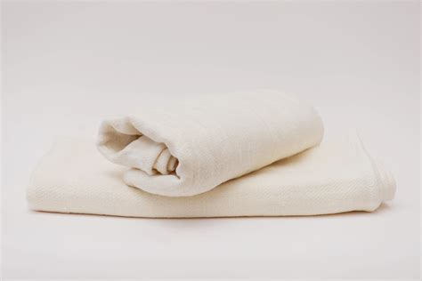 True Linen White Huckaback Bath Towel Truelinen4