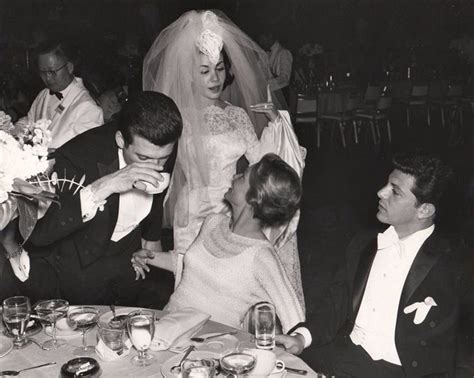 Annette’s Wedding Day January 9 1965 Jack And Annette Greet Frankie Avalon And His Wife Kay