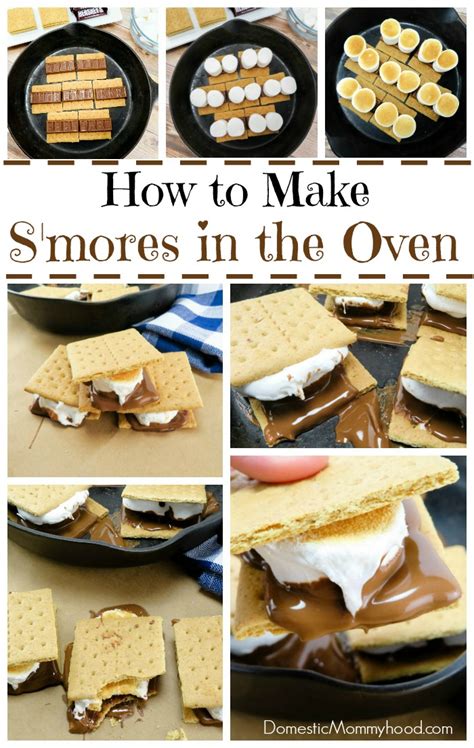 Cast Iron Skillet Recipe How To Make Smores In The Oven Domestic