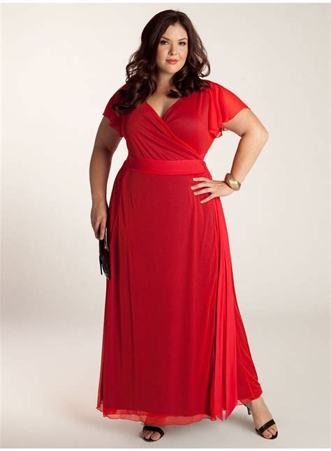 Red Dress Plus Size Outfits Bridesmaid Dresses Plus Size Evening