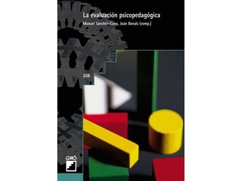 Livro La Evaluacion Psicopedagogica De Manuel Sanchez Cano Joan Bonals