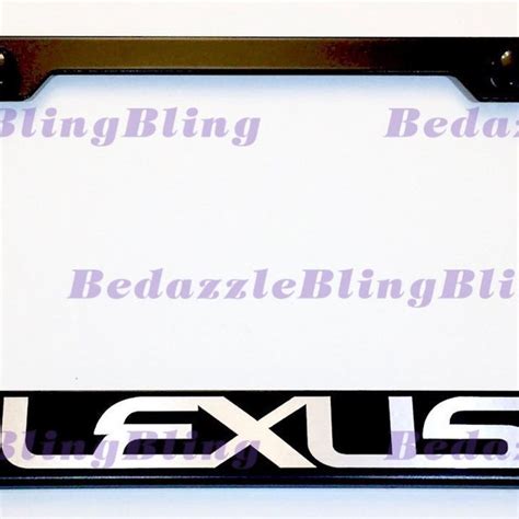 Lexus License Plate Frames Etsy