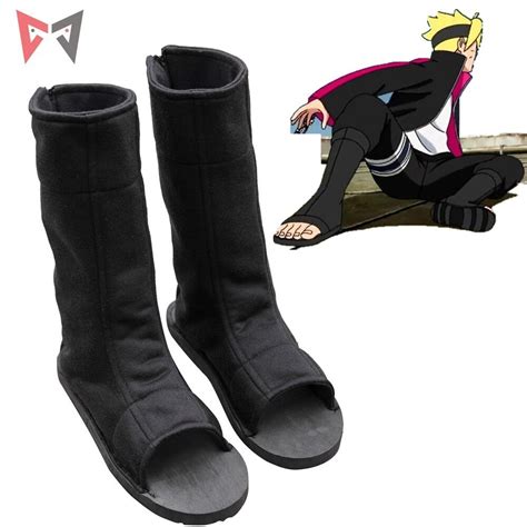 Buy Mmgg Anime Naruto Boruto Cosplay Shoes Boots Two