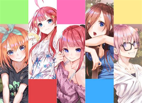 Anime Anime Girls 5 Toubun No Hanayome Nakano Nino Manga Hd Wallpaper
