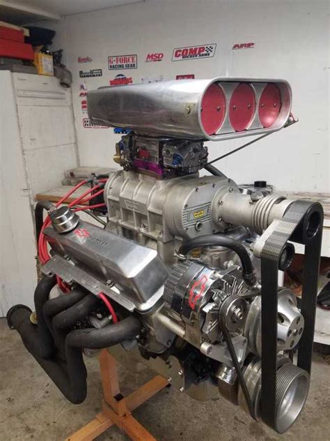 Wanthub Race Engine Supercharged Small Block Chevy