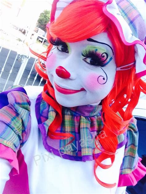 Pin By Ky Mirabel On Payasitasclown Girls Cute Clown Female Clown