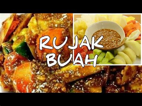 Lihat juga resep sambal kacang ketoprak bumbu petis enak lainnya. CARA MEMBUAT RUJAK BUAH SAMBAL KACANG - YouTube
