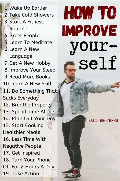 How To Improve Yourself Best Tips For The Everyday Man Books For