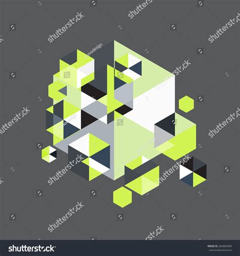 Geometrical Modern Art Minimal Geometry Object Abstract Shapes