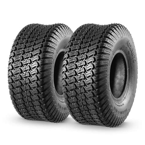 Maxauto 2 Pcs 15x600 6 Front Lawn Mower Tire For Garden Tractor Riding