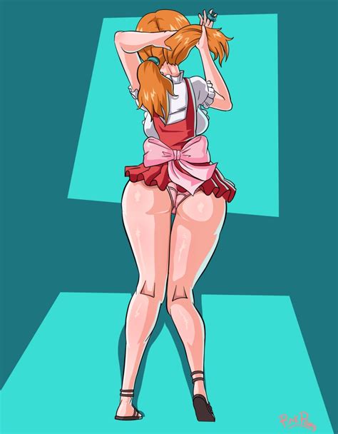 pinkpawg nami one piece nami one piece whole cake island one piece highres 1girl ass