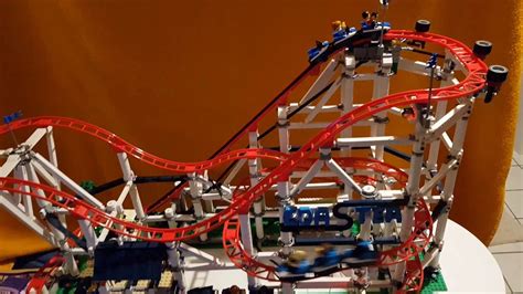 Automated Lego10261 Roller Coaster Youtube