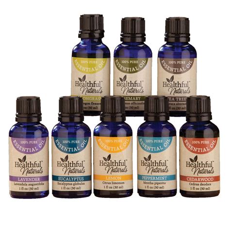 Healthful Naturals Deluxe Essential Oil Kit Essential Oil Walter Drake