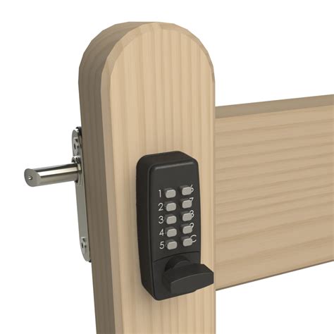 Digital Gate Lock Surface Fixed Gatemaster Locks Metal Gates Wooden