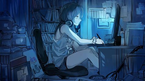 Work From Home 19201080 Anime Backgrounds Wallpapers Anime