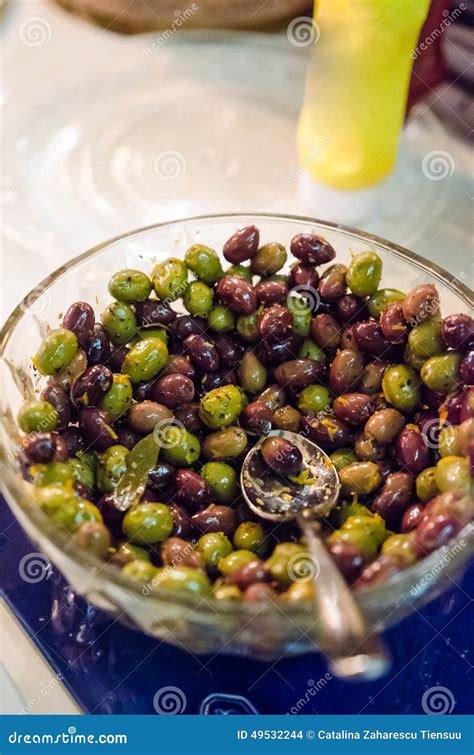 Marinated Olives Snack Stock Photo Image Of Juice Kalamata 49532244