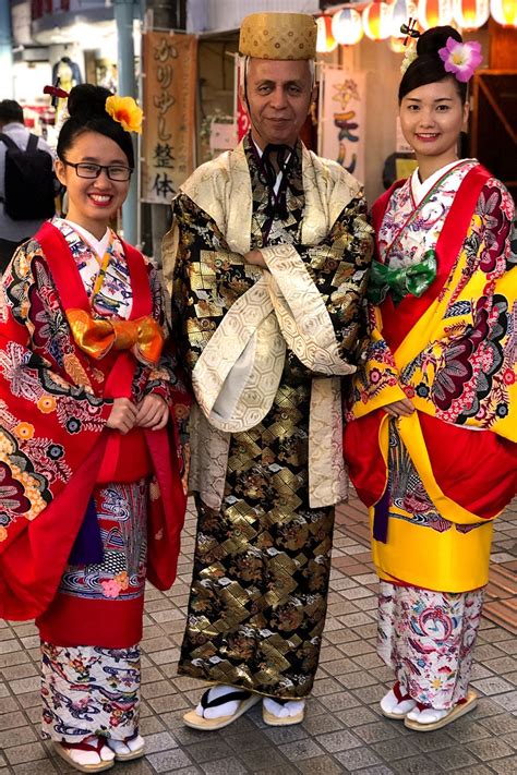 Japandownunder Traditional Okinawa Japanese Outfits Traditional