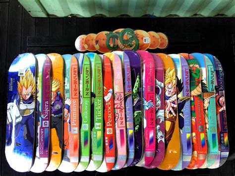 From the awesome collaboration between dragon ball z and primitive skateboards comes these signature edition decks. Primitive x Dragon Ball Z Series 1 Series 2 at BAYSIXTY6 Skate Shop