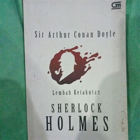 Jual Novel Misteri Bekas Sherlock Holmes Lembah Ketakutan Sir Arthur