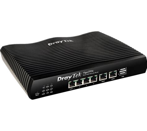 Buy Draytek Vigor V2926 K Dual Wan Firewall Router Free Delivery Currys