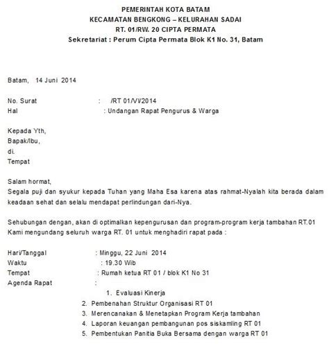 Surat undangan adalah surat yang banyak digunakan oleh instansi maupun keperluan lain. Contoh Surat Pribadi Resmi Sekolah - Contoh Hu