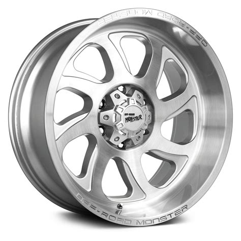 20and Inch 6x55 4 Wheels Rims Strada M22 20x10 19mm Brushed Silver