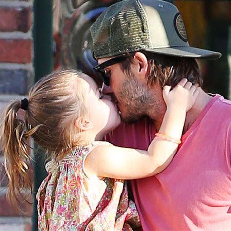 David Beckham Gives His Daughter Harper A Big Kiss—see The Precious Pic E Online Au