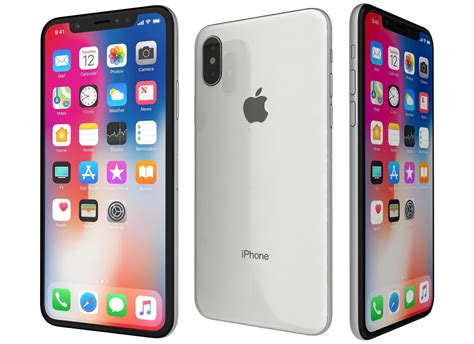 Here is this video on apple iphone xs max price in malaysia along with the specifications (specs) as updated on april 2019. 3D Apple iPhone X Silver | CGTrader