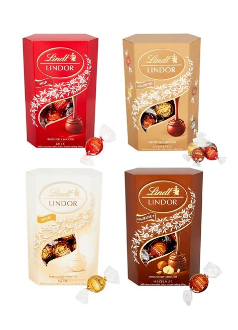 Lindt Lindor Truffles Milk White Assorted Chocolate 200g Ebay