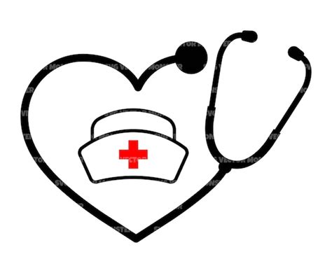 Nurse Hat And Stethoscope Png