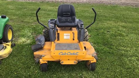 Cub Cadet Rzt Zero Turn 50” Deck Live And Online Auctions On