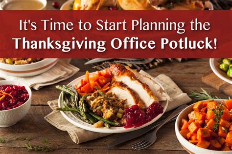 thanksgiving office potluck ideas