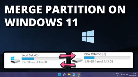 How To Merge Partition In Windows 11 10 Merge Two Drives Together