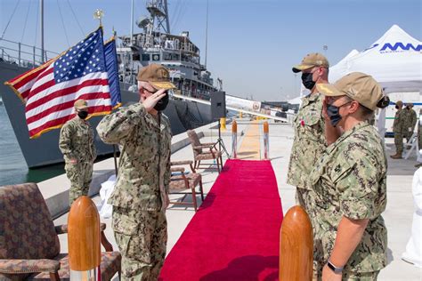 Dvids News Naval Surface Squadron Five Holds Change Of Command