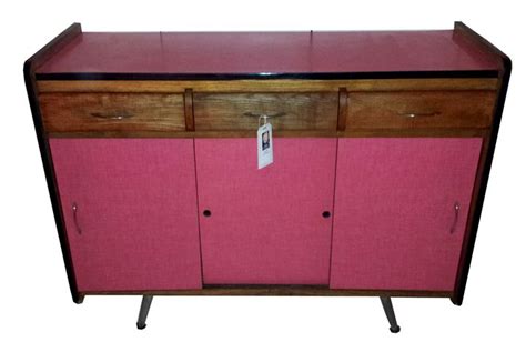 1950s Atomic Formica And Oak Kitchen Unit Dresser Sideboard Kitchen