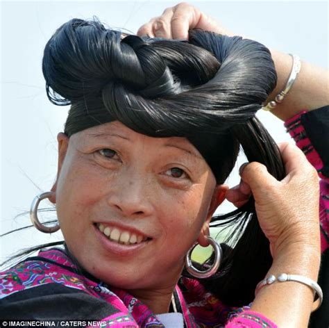 We have different height, different body proportions but. Chinese women with the world's longest locks show off the ...