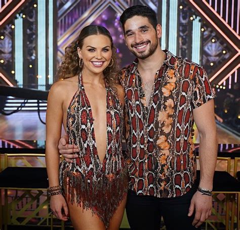 Hannah Brown And Alan Bersten Hannah Brown Dancing With The Stars Dwts