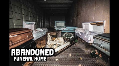 What Happened Here Is Disturbing Abandoned Funeral Home Youtube