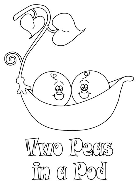 In case you were wondering why i have multiple pages of nutrition coloring: Peas3 Fruit Coloring Pages coloring page & book for kids.