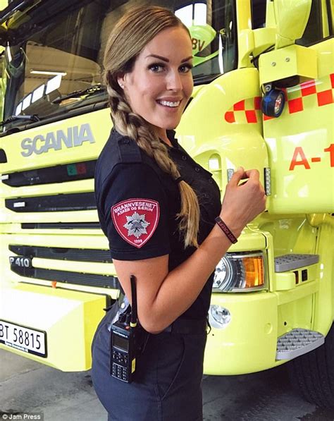 The Worlds Sexiest Firefighter Enlists A Huge Following Daily Mail