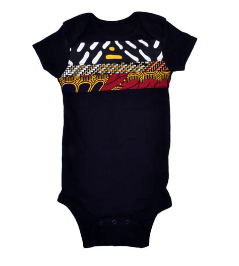 Infant Boy Black And Red African T Shirt Cloth And Cord