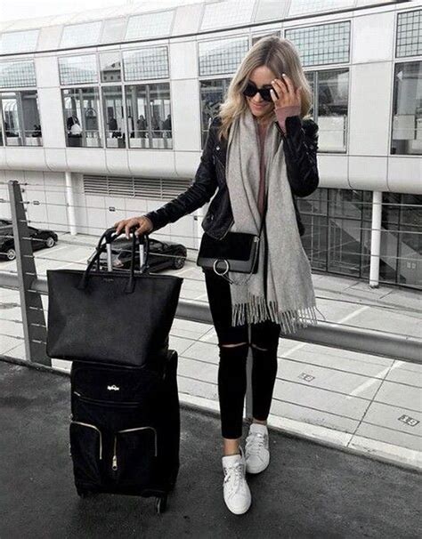 Classic And Casual Airport Outfit Ideas Ropa Moda Atuendo Para