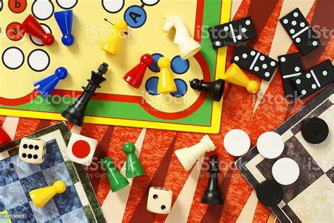 Multiple Board Games And Pieces Stock Photo Download Image Now